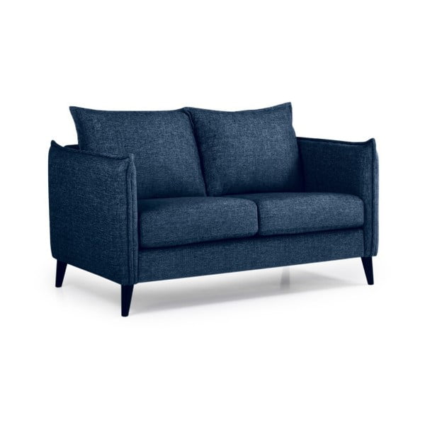 Ciemnoniebieska sofa Scandic Leo, 145 cm-image-3