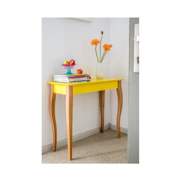Żółta konsola Ragaba Console, dł. 105 cm-image-1