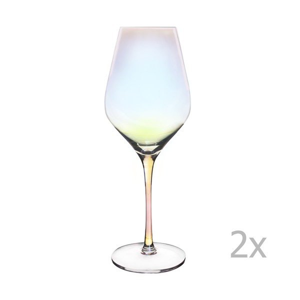 Zestaw 2 kieliszków do białego wina Orion Luster, 500 ml