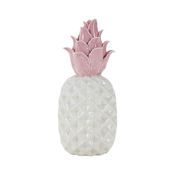 Ozdoba ceramiczna w kształcie ananasa Miss Étoile, 19x9 cm