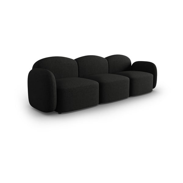 Czarna sofa 272 cm Blair – Micadoni Home-image-2