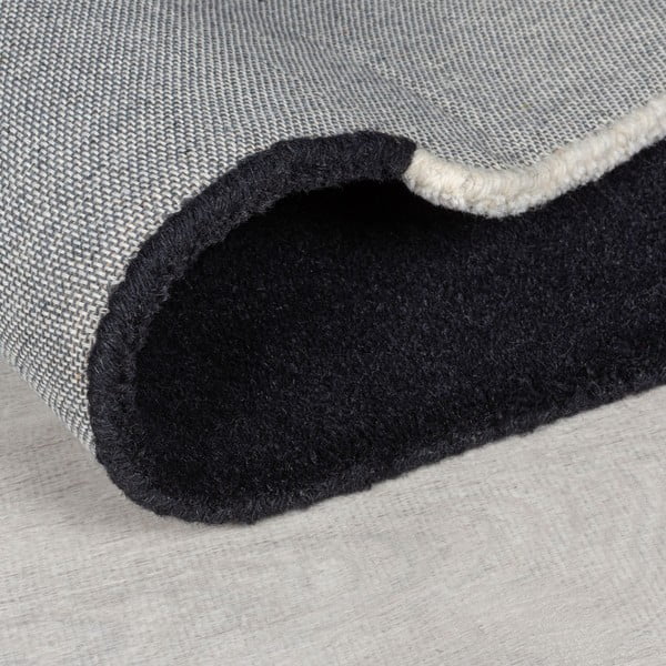 Czarno-szary wełniany dywan tkany ręcznie 120x180 cm Collage Monochrome – Flair Rugs-image-2