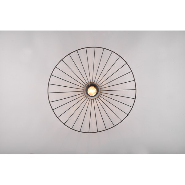 Lampa sufitowa w kolorze matowej czerni ø 60 cm Chapeau – Reality-image-2