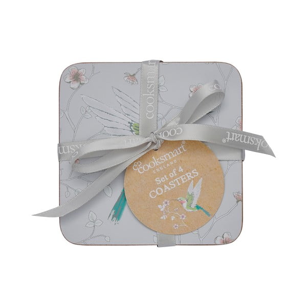 Szare podkładki zestaw 4 szt. Hummingbirds – Cooksmart ®-image-1
