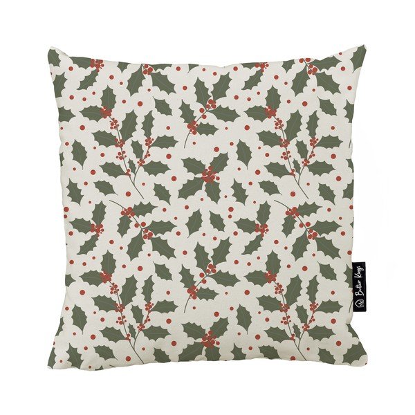 Poszewka na poduszkę ze świątecznym motywem 45x45 cm Holly – Butter Kings