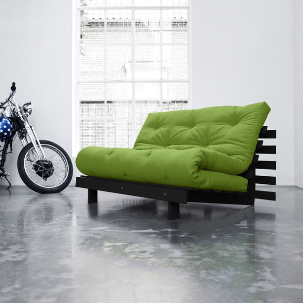 Sofa rozkładana Karup Roots Wenge/Lime-image-2
