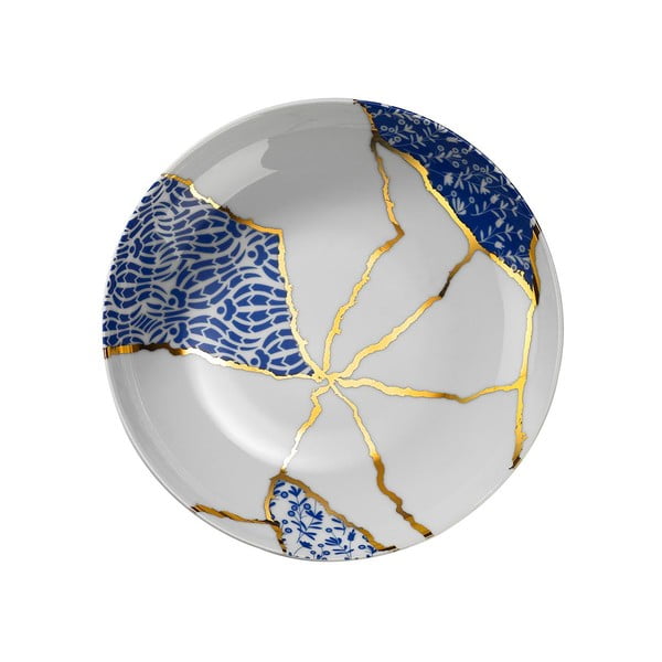 28-częściowy zestaw porcelanowych naczyń Kütahya Porselen Cracks-image-4