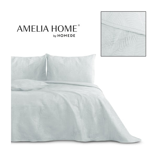 Jasnoszara narzuta 200x220 cm Palsha – Restilo-image-4