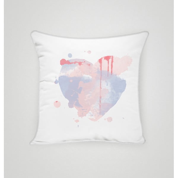 Poszewka na poduszkę Pastel Heart II, 45x45 cm