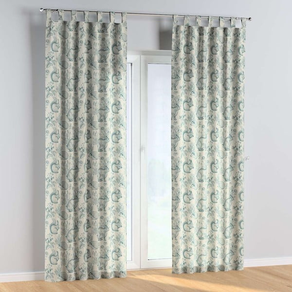 Zasłona dziecięca 260x130 cm Magic Collection – Yellow Tipi-image-3