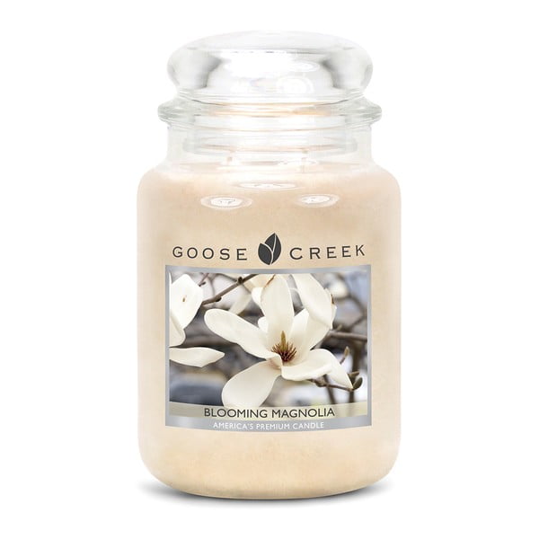 Świeczka zapachowa Goose Creek Kwitnąca magnolia, 150 h
