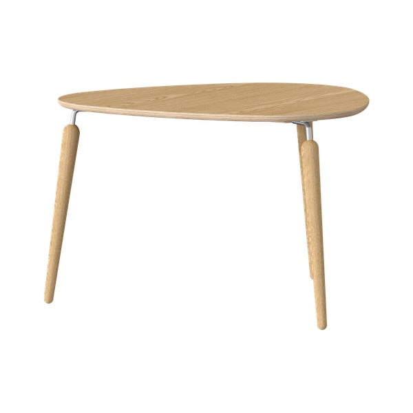 Stolik w naturalnym kolorze ø 80 cm Hang Out – UMAGE-image-4