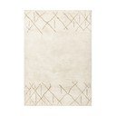 Kremowy wełniany dywan odpowiedni do prania/tkany ręcznie 120x170 cm Azera Crosshatch – Asiatic Carpets