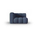 Niebieski moduł sofy (lewostronny) Lupine – Micadoni Home