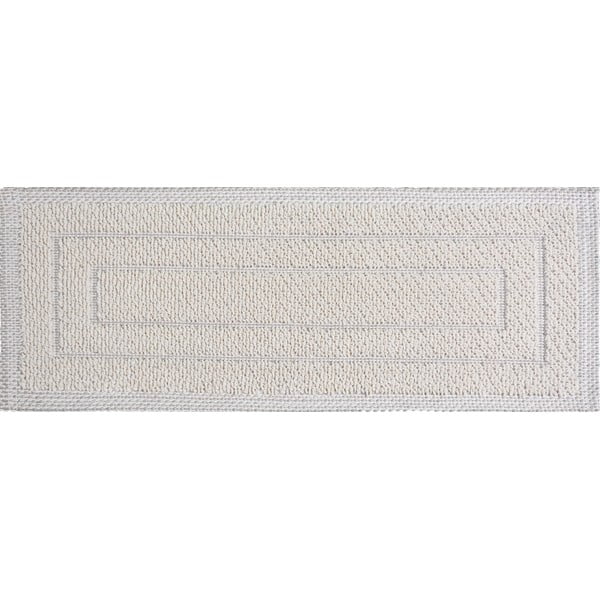 Kremowe bawełniane dywaniki na schody zestaw 16 szt. 25x65 cm Tablo Krem – Vitaus