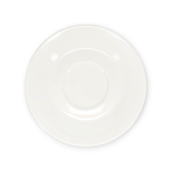 Biały porcelanowy spodek ø 15,5 cm Barista – BonBistro