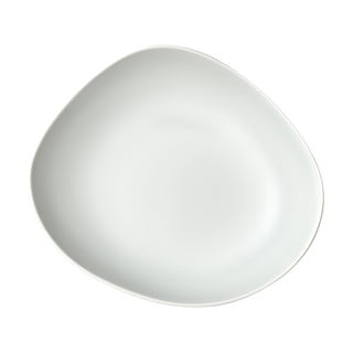 Biały porcelanowy talerz głęboki Villeroy & Boch Like Organic, 20 cm