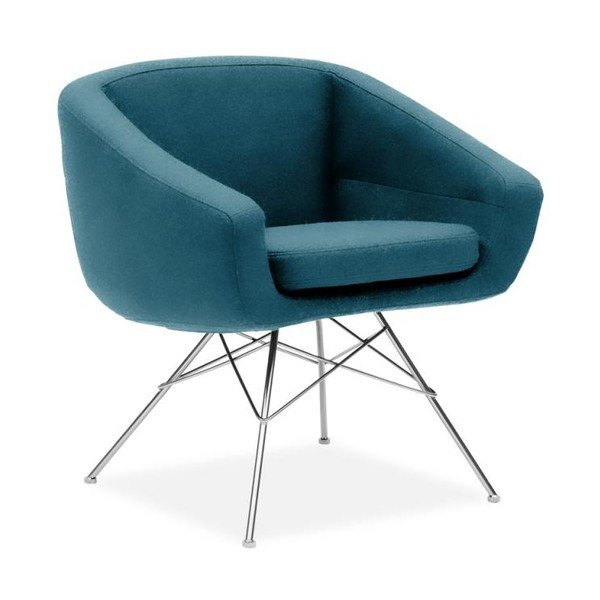 Turkusowy fotel Softline Aiko-image-4
