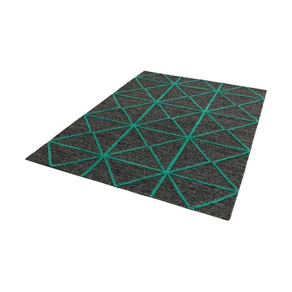 Czarno-zielony dywan Asiatic Carpets Prism, 160x230 cm-image-2