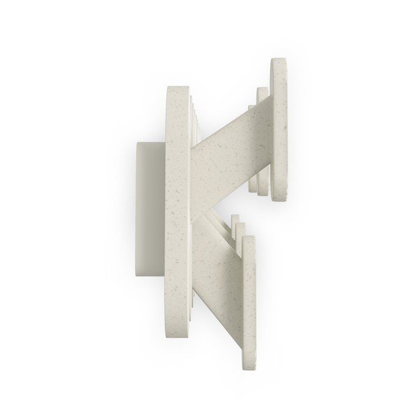 Beżowy stalowy wieszak ścienny 16 cm Tempo – Umbra-image-4