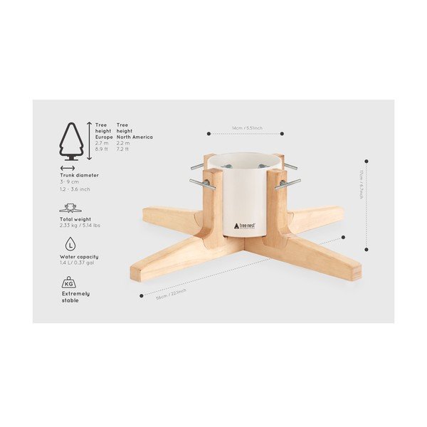 Stojak na choinkę Tree Nest Rustic-image-2