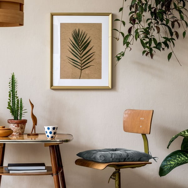 Aksamitna poduszka na krzesło 40x40 cm Aleksa – Restilo-image-1