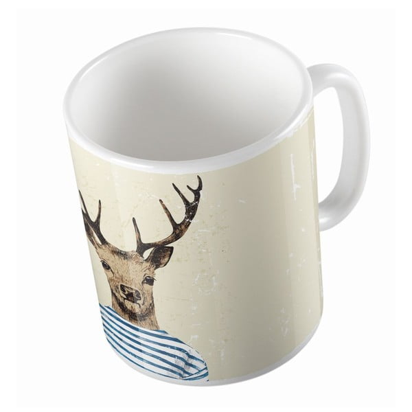 Ceramiczny kubek Young Deer, 330 ml