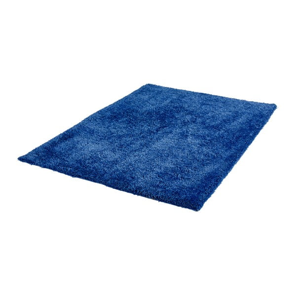 Ciemnoniebieski dywan wykonany ręcznie Obsession My Touch Me Azur, 40x60 cm