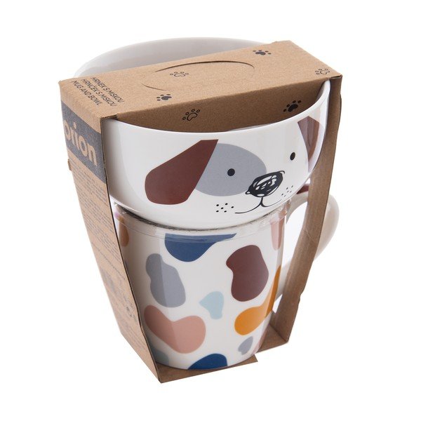 Porcelanowy zestaw kubka i miski 2 szt. 350 ml – Orion-image-4