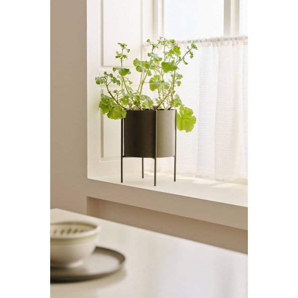 Metalowa doniczka ø 25 cm Milton – Ellos Home-image-1