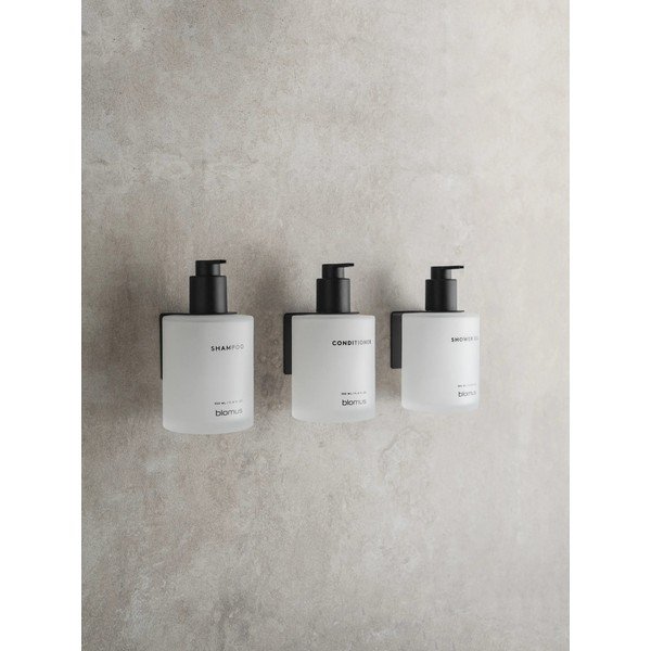 Białe ścienne szklane dozowniki do mydła 3 szt. 350 ml Kirei – Blomus-image-1