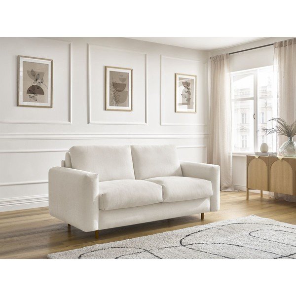 Beżowa sofa do spania/rozkładana 200 cm Cocoone – Bobochic Paris-image-1