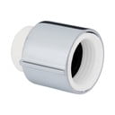 Końcówka słuchawki prysznicowej w kolorze srebra Wenko