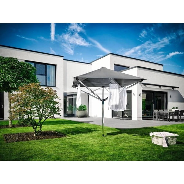 Ogrodowa suszarka na pranie w kolorze srebra 40 m LinoProtect 400 – LEIFHEIT-image-1