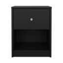 Czarna szafka nocna May – Tvilum