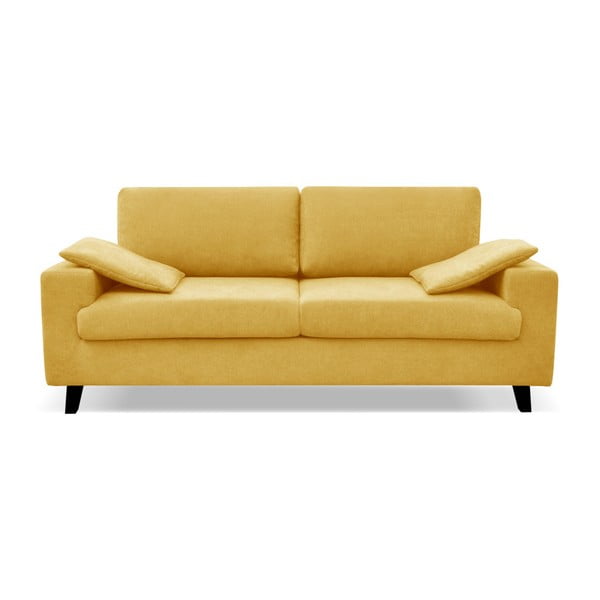 Żółta sofa 3-osobowa Cosmopolitan desing Munich