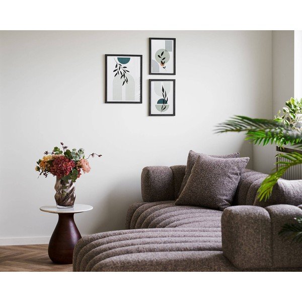 Czarne ramki zestaw 3 szt. ścienne 30x40 cm Aspen – House Nordic-image-1