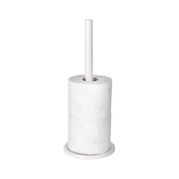 Biały stojak na papier toaletowy Wenko Cocktail-image-1