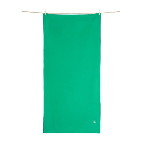 Zielony ręcznik szybkoschnący Dock and Bay, 160x80 cm