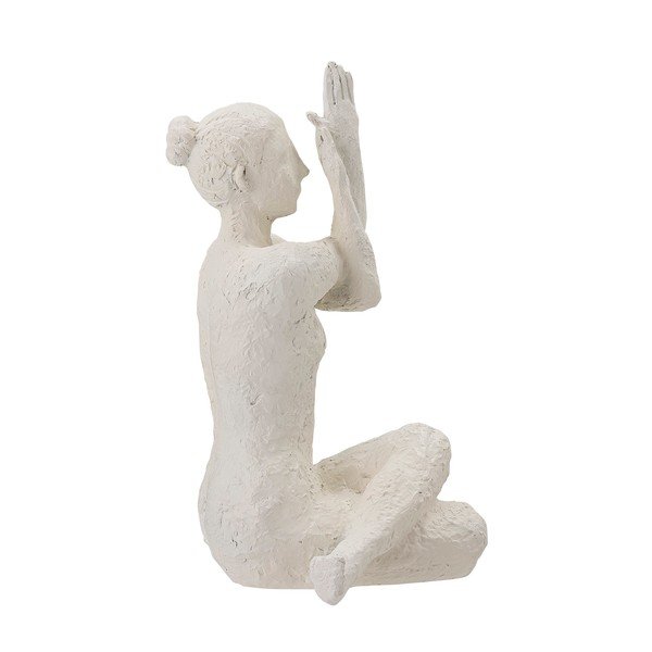 Biała figurka Bloomingville Adalina, wys. 17,5 cm-image-4