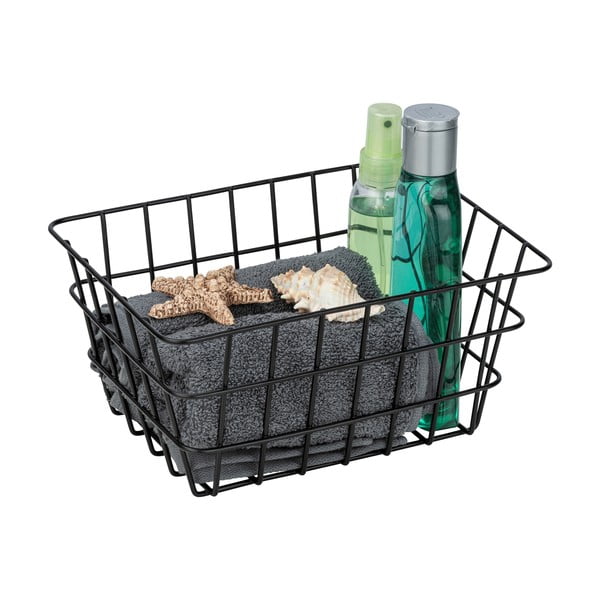 Czarny koszyk Wenko Viana-image-2