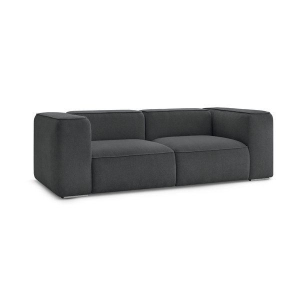 Ciemnoszara sofa 255 cm Zephyr – Bobochic Paris-image-3