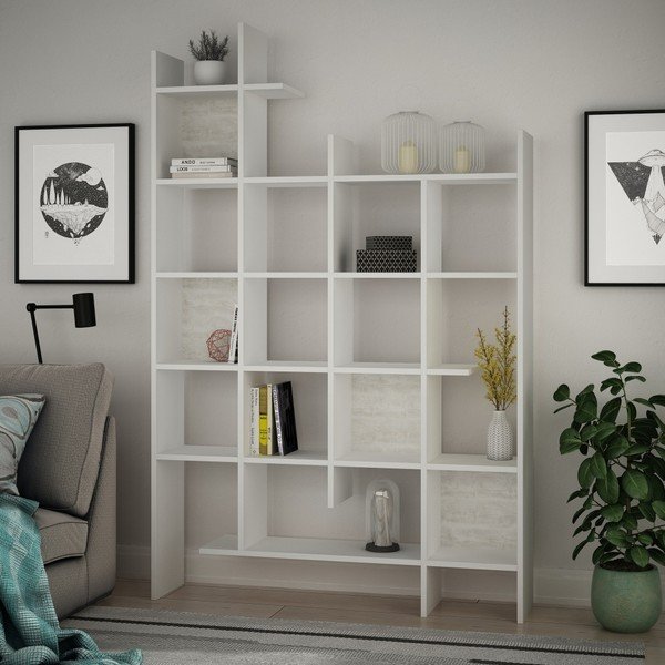 Biała biblioteczka Manco White-image-1
