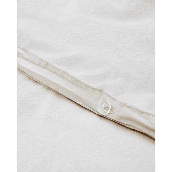 Kremowa pościel dwuosobowa z perkalu bawełnianego 240x220 cm Sifinia – Kave Home-image-3