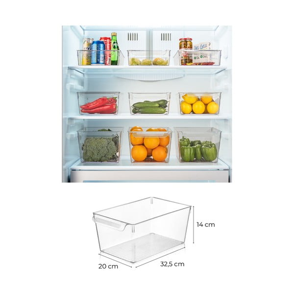 Plastikowy organizer do lodówki 3 szt. – Hermia-image-2