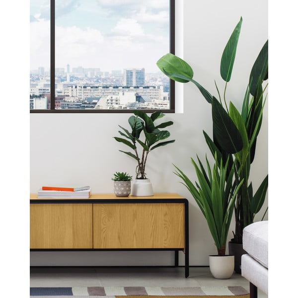 Sztuczny fikus (wysokość 60 cm) Lyrata – Kave Home-image-3