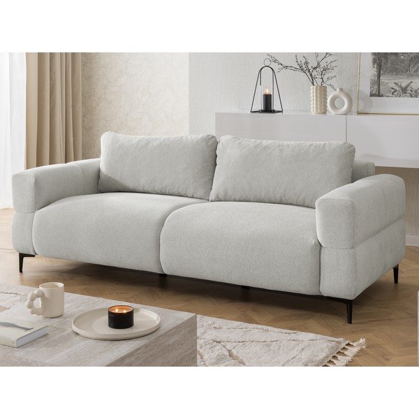 Jasnoszara sofa 217 cm Helio – Ropez-image-3