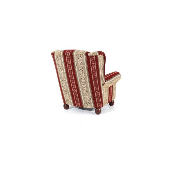 Czerwony fotel w kwiaty Max Winzer Monarch Chenille-image-3