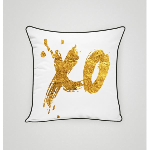 Poszewka na poduszkę XO Gold, 45x45 cm