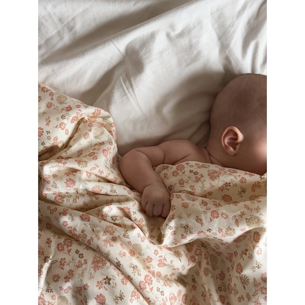 Beżowa pościel dziecięca do łóżeczka z bawełny organicznej 70x100 cm Augusta – Cam Cam Copenhagen-image-3